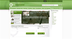 Desktop Screenshot of findalocalvet.com